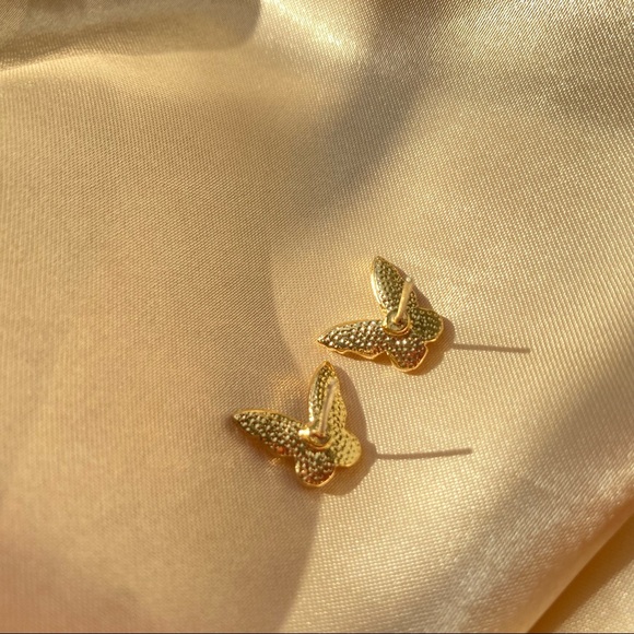 💙S925 💕Last one Sterling Silver Butterfly Earrings - Picture 5 of 11